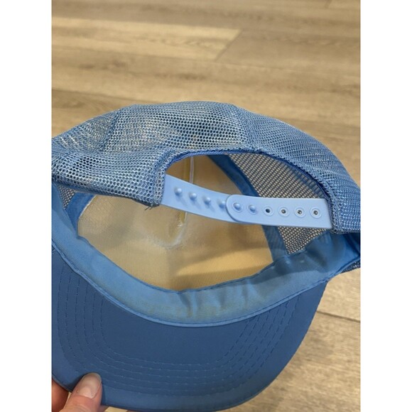 Vintage 80s 90s GM Desert Proving Ground Mesh Trucker Hat Red Cap Mesa, AZ - Picture 3 of 5